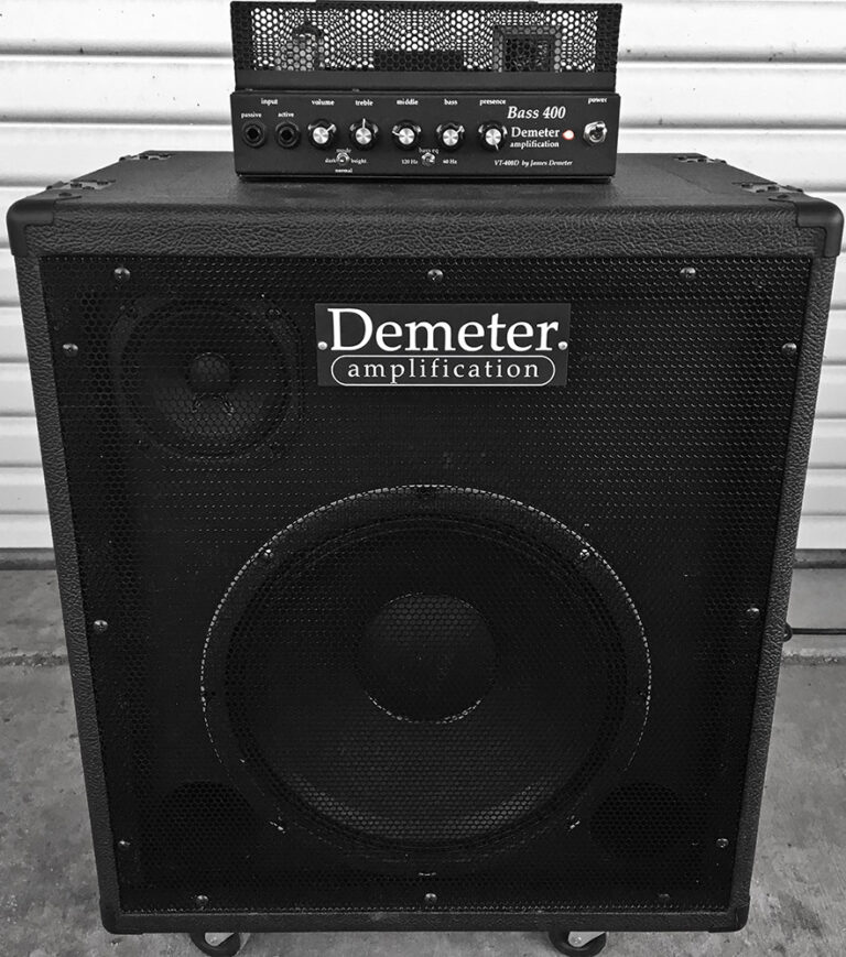 1×12 Neo Flip Top Bass Amp Combo Demeter Amplification